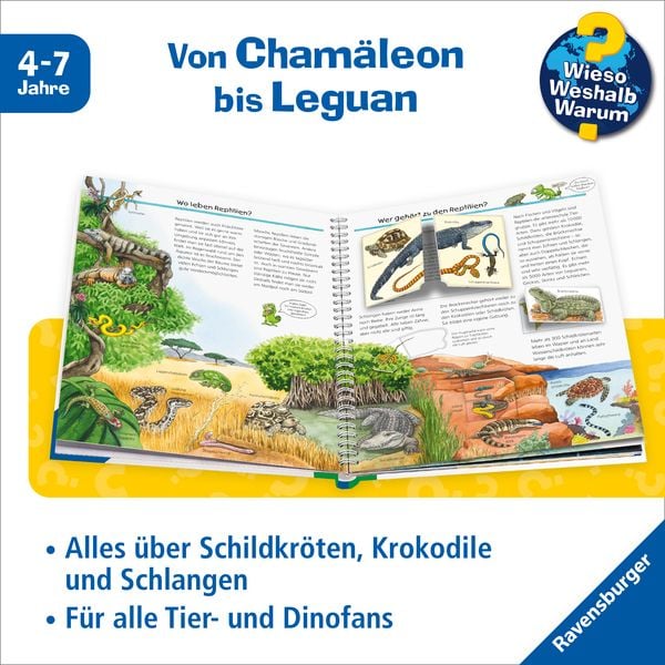 Wieso? Weshalb? Warum?, Band 64 - Alles über Reptilien