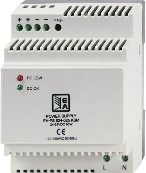 EA Elektro Automatik EA-PS 824-025 KSM Hutschienen-Netzteil (DIN-Rail) 2.5 A 60 W Anzahl Ausgänge:1 x Inhalt 1 St.