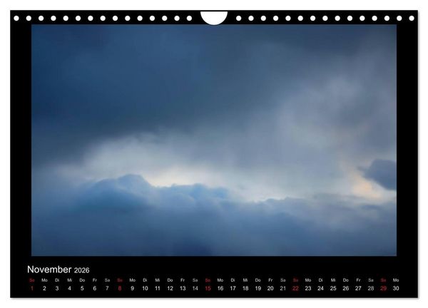 Produktbild: Wolkenbilder (Wandkalender 2026 DIN A4 quer), CALVENDO Monatskalender