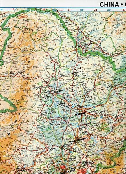 Produktbild: China Geographical Map