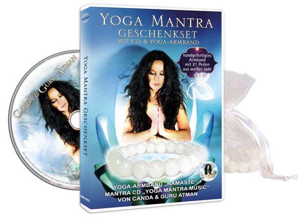 Yoga Mantra Geschenkset mit CD & Yoga Armband