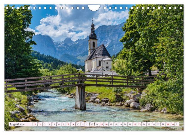 Produktbild: Deutschland - Traumhafte Reiseziele (Wandkalender 2026 DIN A4 quer), CALVENDO Monatskalender