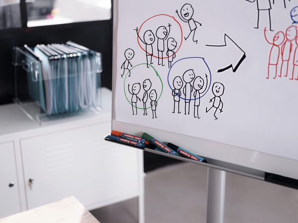 Produktbild: edding 380 Flipchartmarker schwarz