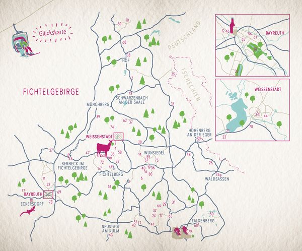 Produktbild: Gl&uuml;cksorte im Fichtelgebirge