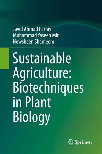 Produktbild: Sustainable Agriculture: Biotechniques in Plant Biology