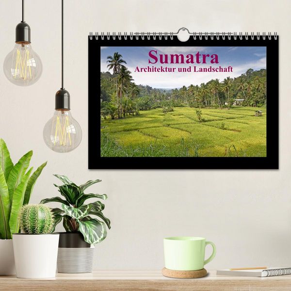 Produktbild: Sumatra &ndash; Architektur und Landschaft (Wandkalender 2026 DIN A4 quer), CALVENDO Monatskalender