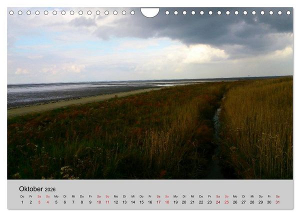 Produktbild: Blicke hinaus aufs Meer (Wandkalender 2026 DIN A4 quer), CALVENDO Monatskalender
