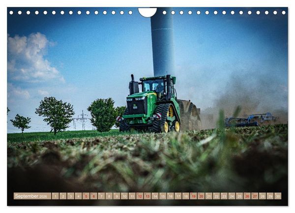 Produktbild: Moderne Landtechnik (Wandkalender 2026 DIN A4 quer), CALVENDO Monatskalender