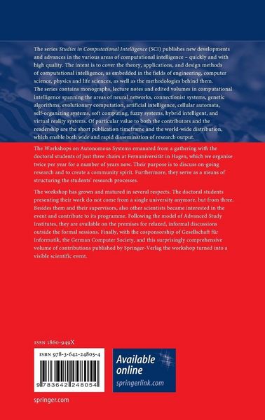 Produktbild: Autonomous Systems: Developments and Trends