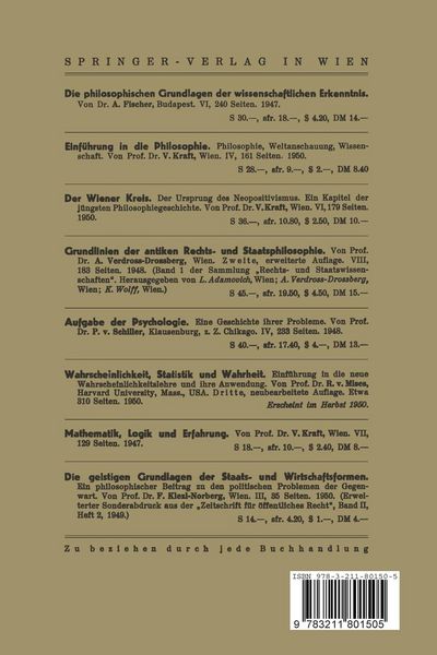 Produktbild: Die Erkenntnis und ihre Leistung