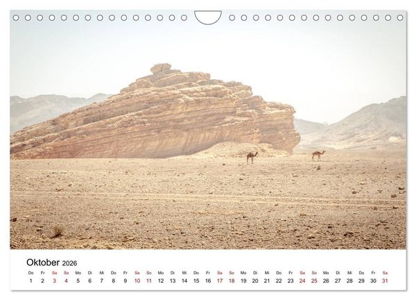 Produktbild: W&uuml;sten der Welt (Wandkalender 2026 DIN A4 quer), CALVENDO Monatskalender