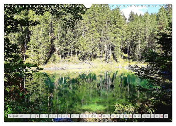 Produktbild: Mein Eibsee - Die Perle unterhalb der Zugspitze im Jahresverlauf (Wandkalender 2026 DIN A3 quer), CALVENDO Monatskalender