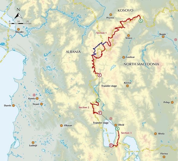 Produktbild: Hiking the High Scardus Trail