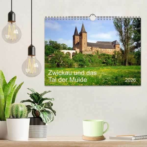 Produktbild: Zwickau und das Tal der Mulde (Wandkalender 2026 DIN A4 quer), CALVENDO Monatskalender