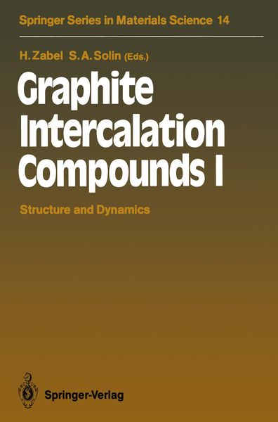 Produktbild: Graphite Intercalation Compounds I
