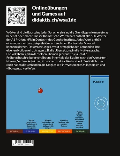 Produktbild: Thematischer A1 Wortschatz Deutsch