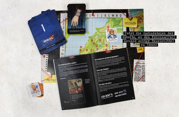Krimi-Spielebox: Unsolved Crime Cases - Der Fall Lindberg