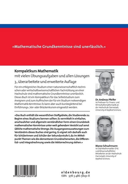 Produktbild: Kompaktkurs Mathematik