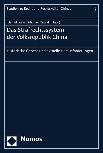 Produktbild: Das Strafrechtssystem der Volksrepublik China