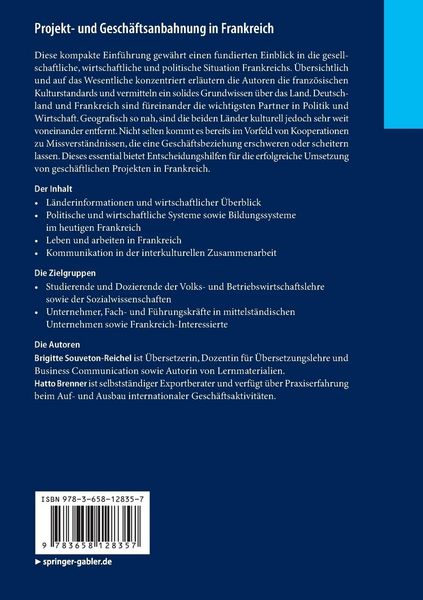 Produktbild: Projekt- und Gesch&auml;ftsanbahnung in Frankreich