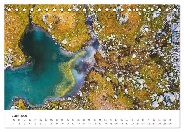 Produktbild: Spanien Luftaufnahmen (Tischkalender 2026 DIN A5 quer), CALVENDO Monatskalender