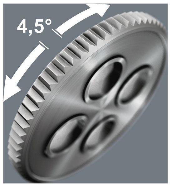 Produktbild: Wera 8007A VDE 05004866001 Zyklop-Knarre 1/4\" (6.3 mm) 150mm