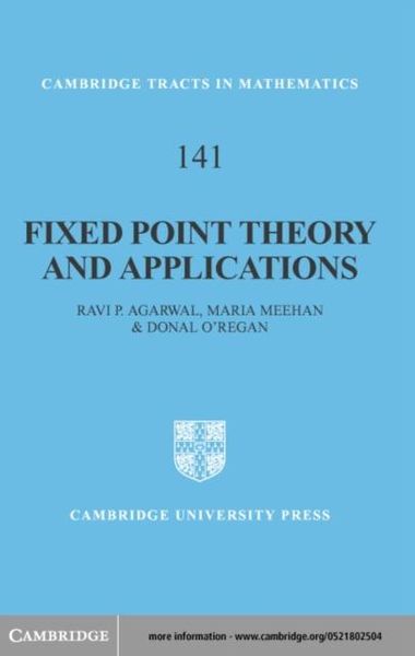 Produktbild: Fixed Point Theory and Applications