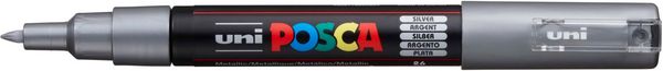 Produktbild: UNI POSCA Marker, silber