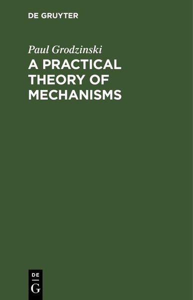Produktbild: A Practical Theory of Mechanisms