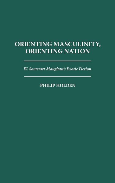 Produktbild: Orienting Masculinity, Orienting Nation