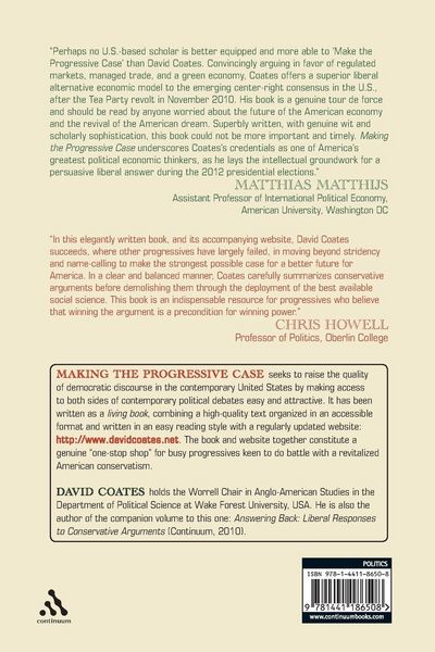 Produktbild: Making the Progressive Case Towards a Stronger U.S. Economy