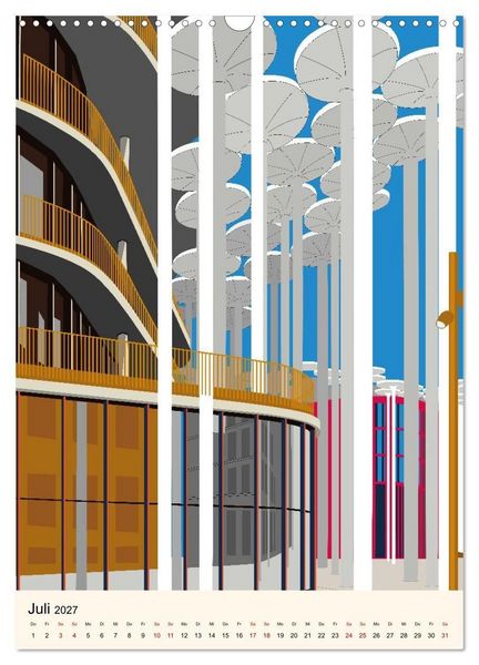 Produktbild: LEIPZIG URBAN (Wandkalender 2027 DIN A3 hoch), CALVENDO Monatskalender