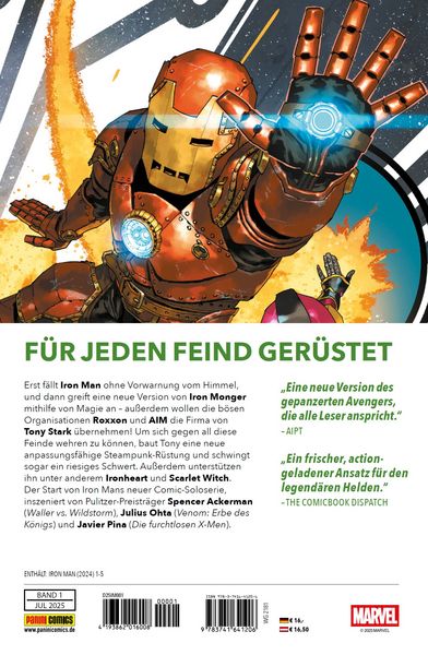 Produktbild: Iron Man - Neustart