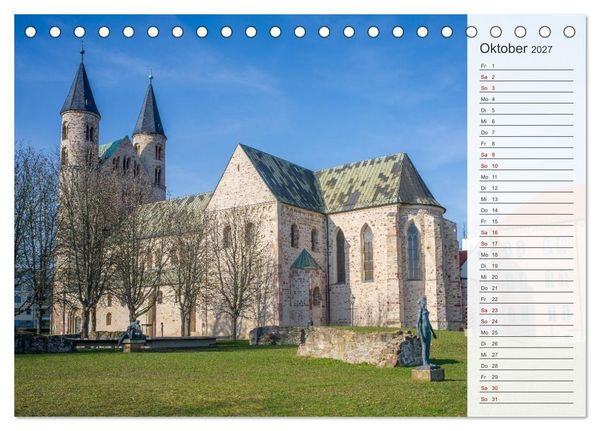 Produktbild: Magdeburg an der Elbe - Der Planer (Tischkalender 2027 DIN A5 quer), CALVENDO Monatskalender