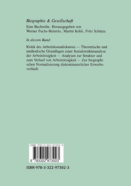 Produktbild: Diskontinuierliche Erwerbsverl&auml;ufe