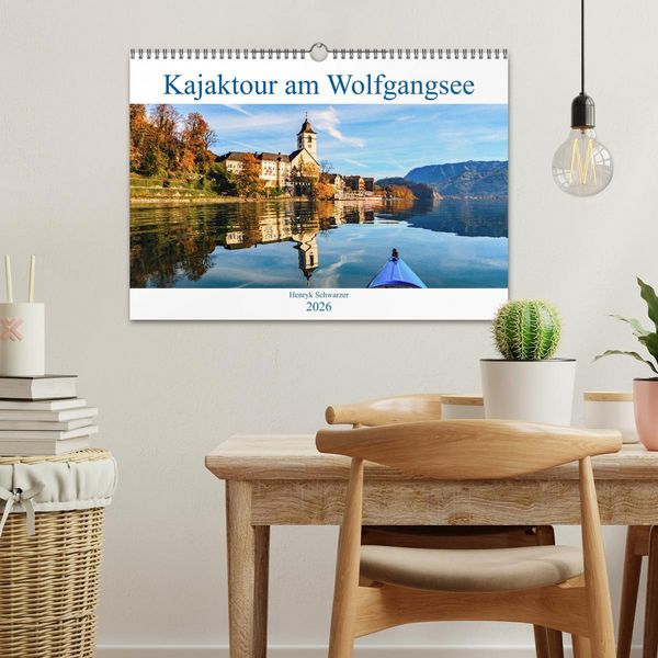 Produktbild: Kajaktour am Wolfgangsee (Wandkalender 2026 DIN A3 quer), CALVENDO Monatskalender