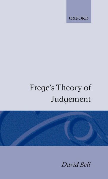 Produktbild: Frege's Theory of Judgement