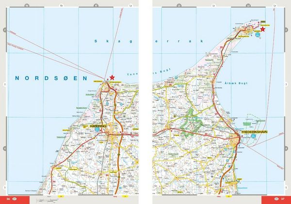 Produktbild: MARCO POLO Reiseatlas D&auml;nemark 1:200.000