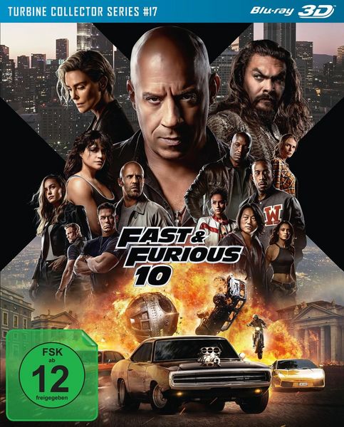 Produktbild: Fast & Furious 10 (Fast X) - 3D - Turbine Collector Series #17 (Blu-ray 3D)