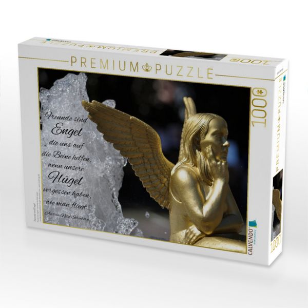 Produktbild: CALVENDO Puzzle Freunde sind Engel | 1000 Teile Lege-Gr&ouml;&szlig;e 64x48cm Foto-Puzzle f&uuml;r gl&uuml;ckliche Stunden