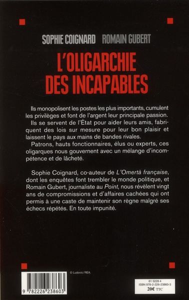 Produktbild: L'Oligarchie des Incapables