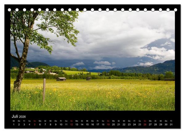 Produktbild: Natur erleben... (Tischkalender 2026 DIN A5 quer), CALVENDO Monatskalender