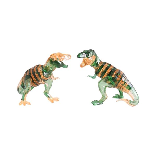 Produktbild: Crystal Puzzle - T-Rex Gr&uuml;n - 49 Teile