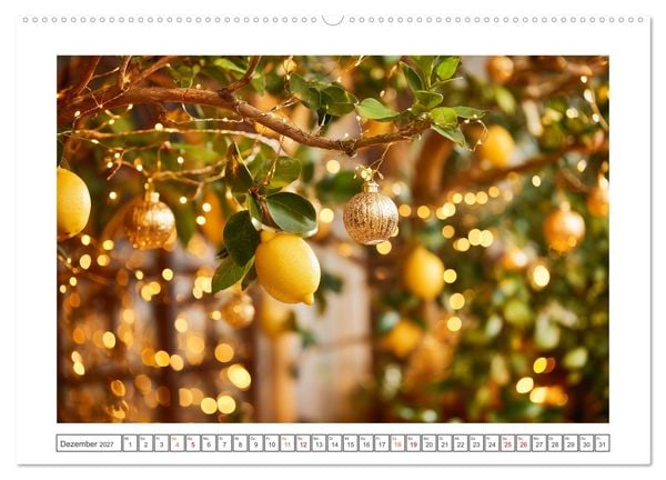 Produktbild: Mediterrane Zitronentr&auml;ume (hochwertiger Premium Wandkalender 2027 DIN A2 quer), Kunstdruck in Hochglanz