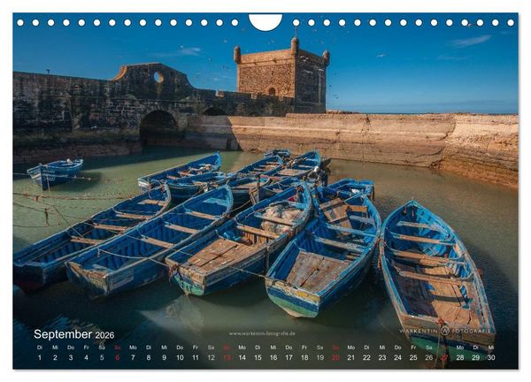 Produktbild: Marokko Maritim (Wandkalender 2026 DIN A4 quer), CALVENDO Monatskalender