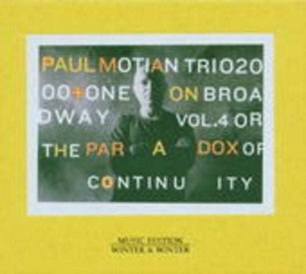 Motian, P: On Broadway Vol.4