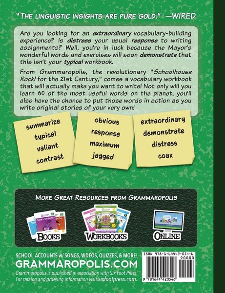 Produktbild: Wonderful Words for Fourth Grade Vocabulary and Writing Workbook
