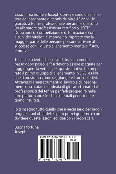 Produktbild: 15 Esercizi sul Servizio nel Tennis, Esercizi per potenziare la Resistenza, Rotazione, e Potenza