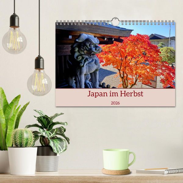 Produktbild: Japan im Herbst (Wandkalender 2026 DIN A4 quer), CALVENDO Monatskalender