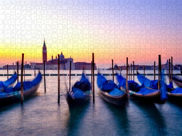 Produktbild: CALVENDO Puzzle Blick auf San Giorgio Maggiore | 2000 Teile Lege-Gr&ouml;&szlig;e 90x67cm Foto-Puzzle f&uuml;r gl&uuml;ckliche Stunden